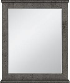 Misty Зеркало для ванной Марта 70 темный бетон – фотография-1